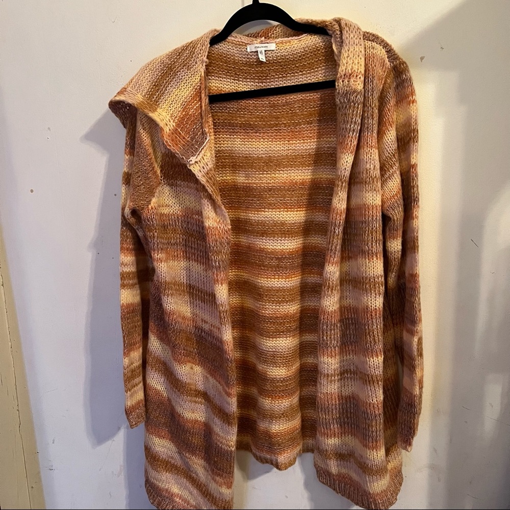 Maurices hooded cardigan
